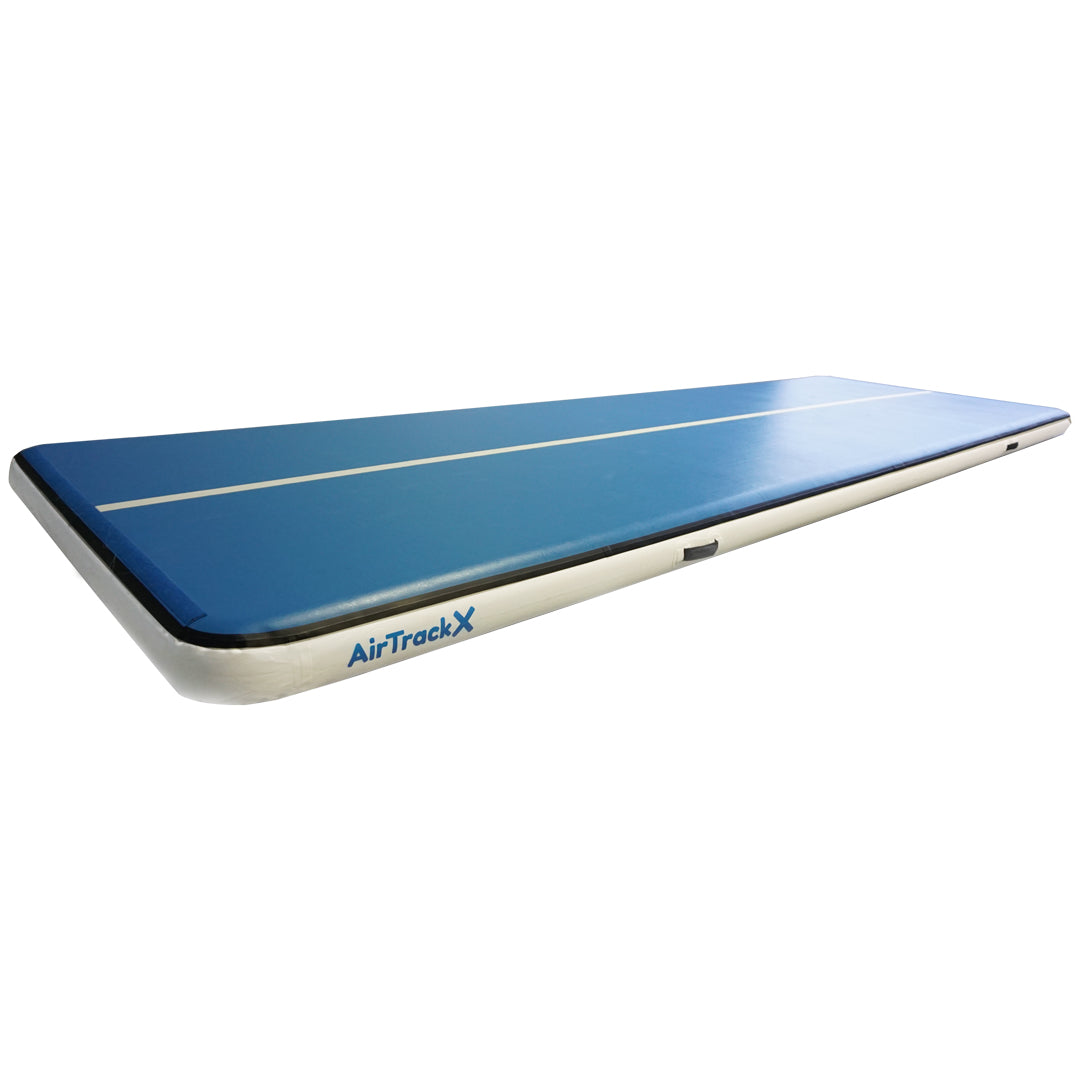3m x 1m x 20cm Air Track Blue/White